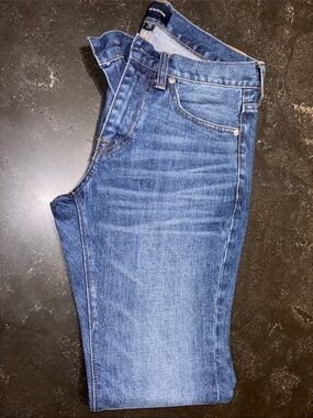 J. Crew Slim Straight Blue Denim Jeans